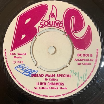 Big Dread, Sir Collins, Black Slate - Dread Man Music picture 2