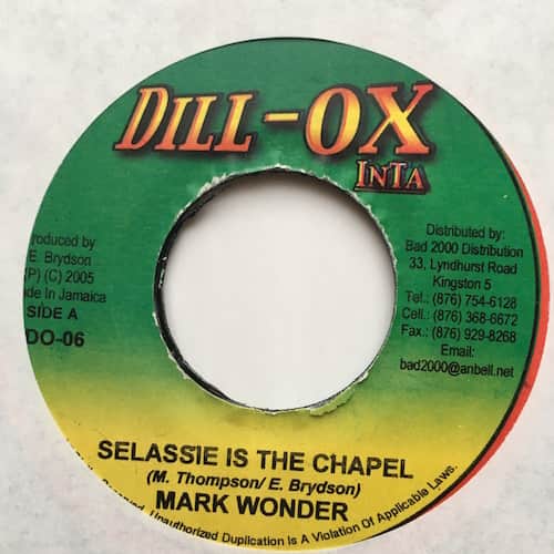 Mark Wonder – Selassie Is The Chapel