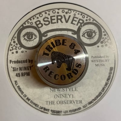 Dennis Brown, Niney The Observer - Give A Helping Hand / New Style picture 2