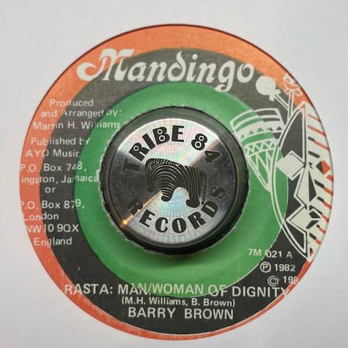 Barry Brown, Dennis Walks – Rasta: Man / Woman Of Dignity / You Could A Deal