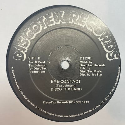 Tex Johnson, Annette B - Eye To Eye picture 2