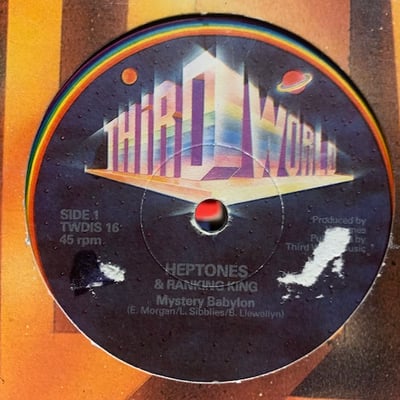 The Heptones, Ranking King - Mystery Babylon / Sorrows picture 2