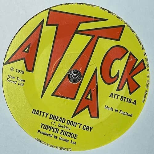 Tapper Zukie, Tommy McCook – Natty Dread Don't Cry / The Meducia