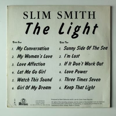 Slim Smith - The Light picture 2