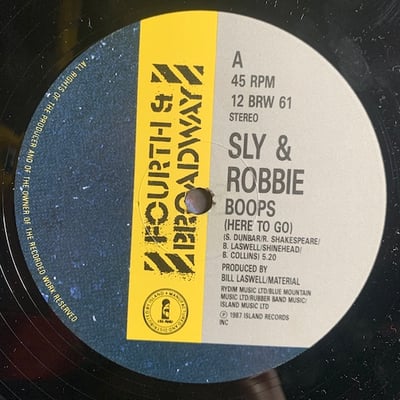 Sly & Robbie - Boops (Here To Go) picture 3