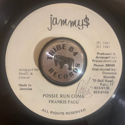 Frankie Paul - Possie Run Comepicture
