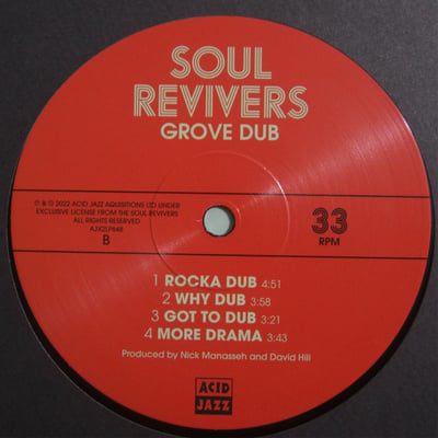 Soul Revivers - Grove Dub picture 4