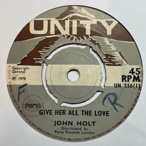 John Holt, Busty Brown – Give Her All The Love / Nobody But You