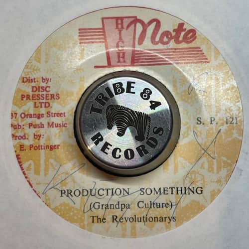 Grandpa Culture, The Revolutionaries – Production Something