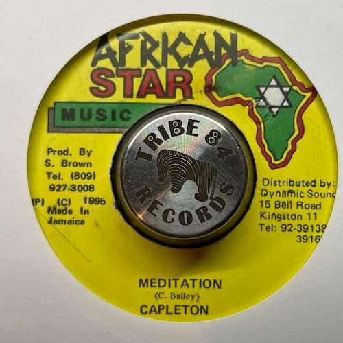 Capleton – Meditation