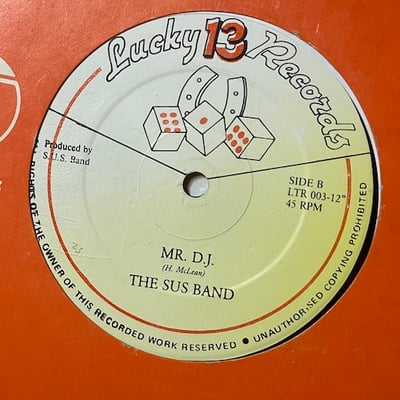 S.U.S. Band - Rocksteady To The Music / Mr. D.J. picture 3