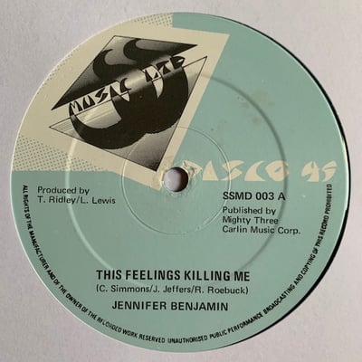 Jennifer Benjamin - This Feelings Killing Mepicture
