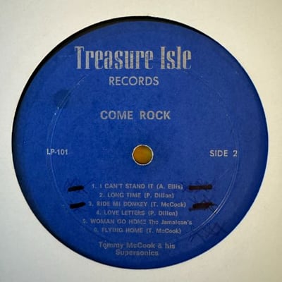 Tommy McCook & The Supersonics - Come Rock picture 2