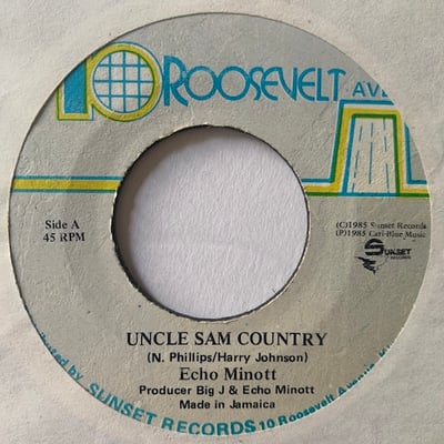 Echo Minott - Uncle Sam Country picture 2