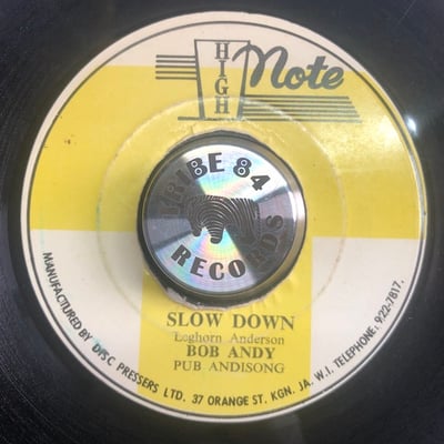 Bob Andy - Slow Down picture 2