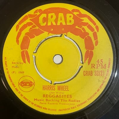 Derrick Morgan, Reggaeites - Moon Hop / Harris Wheel picture 2