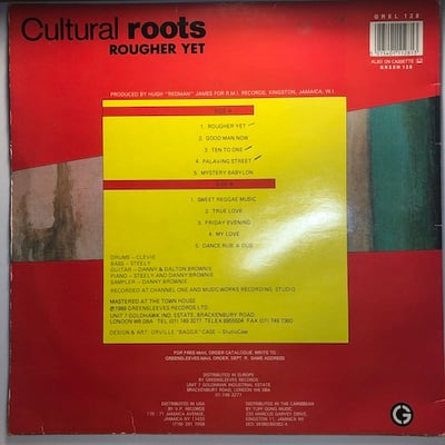 Cultural Roots - Rougher Yet picture 2