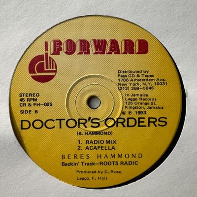 Beres Hammond - Doctor's Orders picture 2