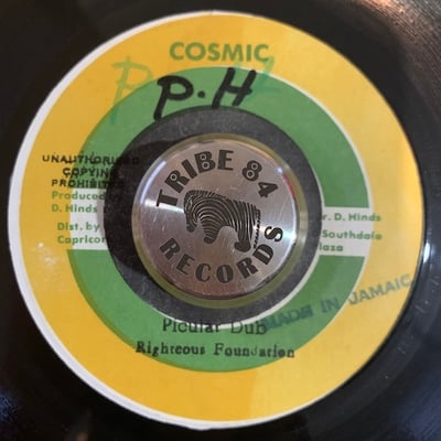 The Gaylads, Righteous Foundation - Picular Man / Picular Dub picture 2