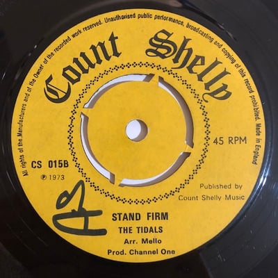 Stranger & Gladdy, The Tidals - Don't Give Up The Fight / Stand Firm picture 2