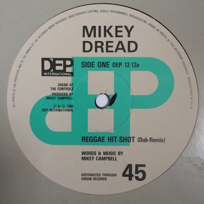 Mikey Dread - Reggae Hit Shot / Pave The Way picture 2