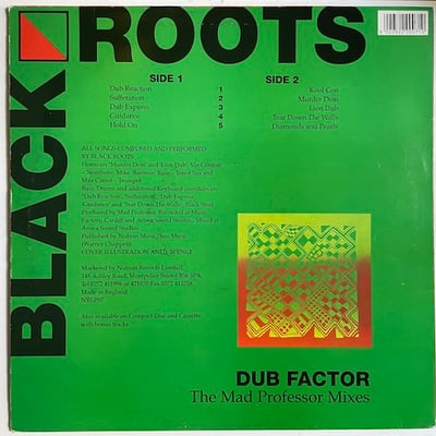 Black Roots - Dub Factor: The Mad Professor Mixes picture 2
