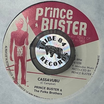 Prince Buster, Folkes Brothers - Oh Carolina / Cassavubu picture 2