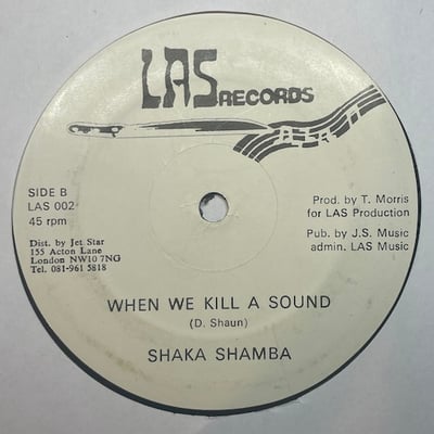 Beenie Man, Shaka Shamba - Be My Lady / When We Kill A Sound picture 2
