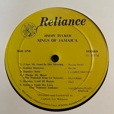 Jimmy Tucker - Sings Of Jamaica picture 3