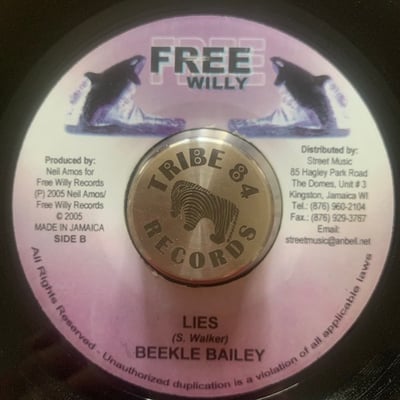 Sizzla, Beetle Bailey - Knowing Each Other / Lies picture 2