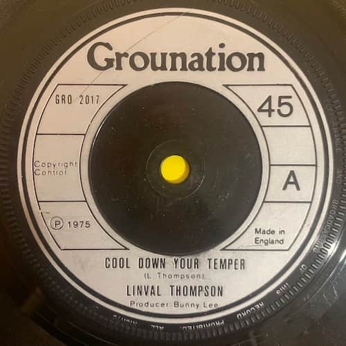 Linval Thompson – Cool Down Your Temper