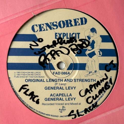General Levy, Dominic – Original Length & Strength / Glad She Resign