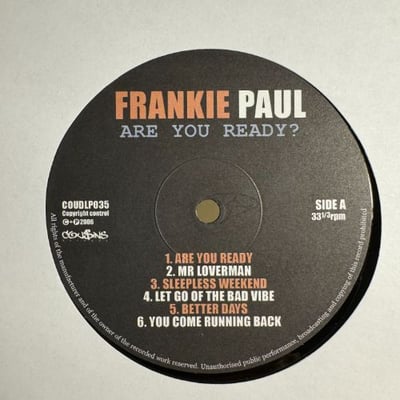 Frankie Paul - Are You Ready? picture 3