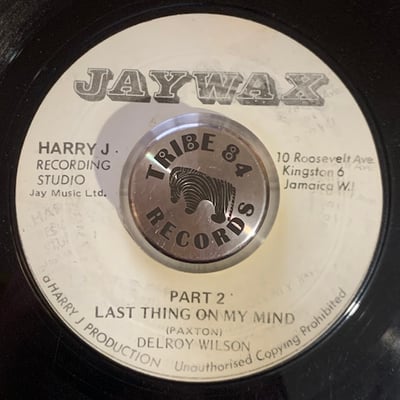 Delroy Wilson - Last Thing On My Mind picture 2