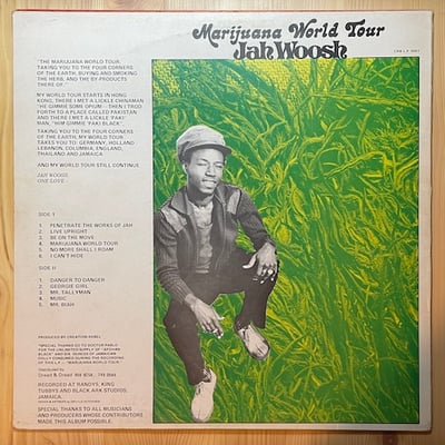 Jah Woosh - Marijuana World Tour picture 2