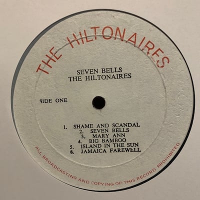 The Hiltonaires - Seven Bells picture 4