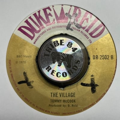 The Tennors, Tommy McCook - Hope Village / The Village picture 2
