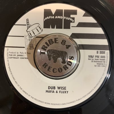 Santana, Mafia & Fluxy - Time Will Tell / Dub Wise picture 2