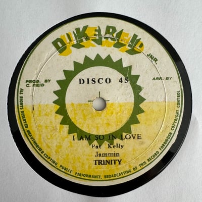 Pat Kelly, Trinity - I Am So In Love / Jamming So picture 3