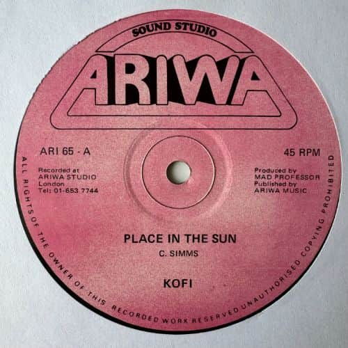 Kofi, Mad Professor, The Robotiks – Place In The Sun / Time Warp