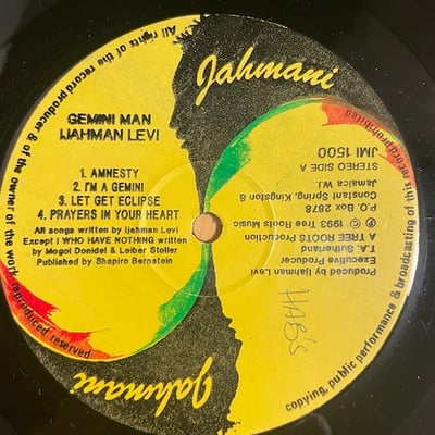Ijahman Levi - Gemini Man picture 3