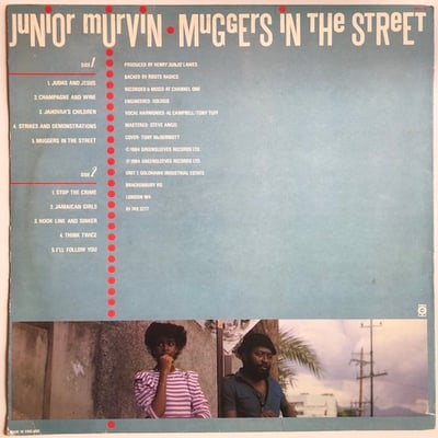 Junior Murvin - Muggers In The Street picture 2