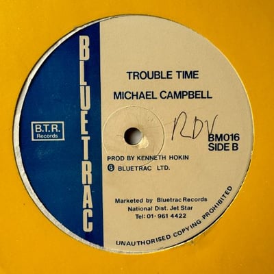 Hugh Griffiths, Michael Campbell - Memories By The Score / Trouble Time picture 2