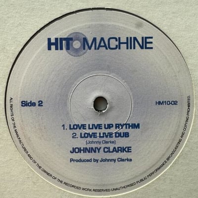 Johnny Clarke - Live Up Live Up picture 2