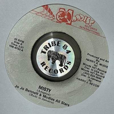 John Holt, Jo Jo Bennett - Time Is The Master / Misty picture 2