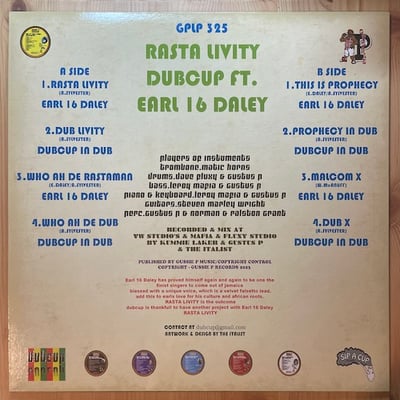 Dubcup, Earl Sixteen - Rasta Livity picture 2