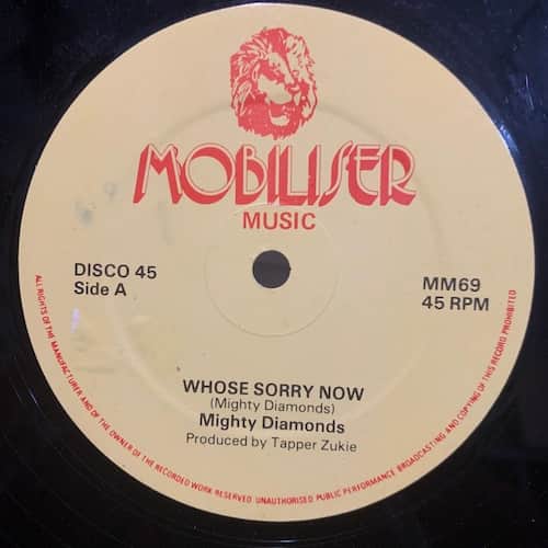 The Mighty Diamonds, The Vibes Tone – Whose Sorry Now / Rebel Baby