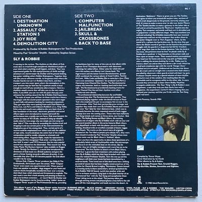 Sly & Robbie - A Dub Experience picture 2
