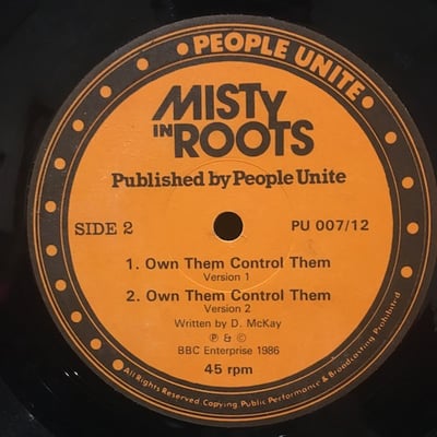 Misty In Roots - Own Them Control Them picture 4