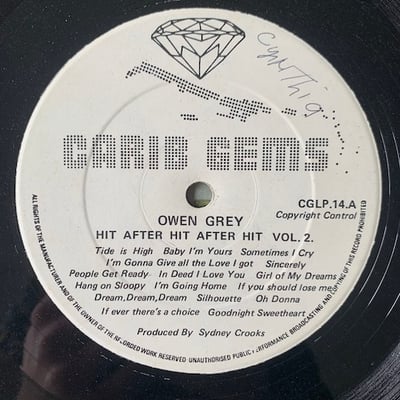 Owen Gray - Hit After Hit After Hit - Vol. 2 picture 4